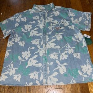 Disney color me Courtney princess Tiana denim button up top